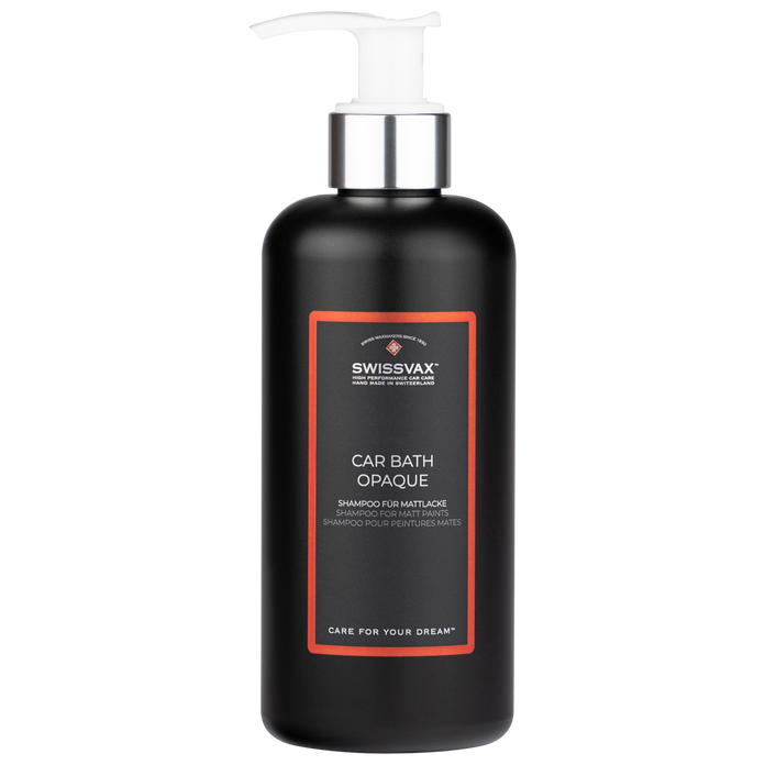 CAR BATH OPAQUE Concentré shampooing pour votre peinture satinée mate